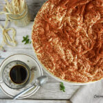 Polenta con merluzzo mantecato e peperoni