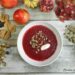 Zuppa di rapa rossa e melagrana