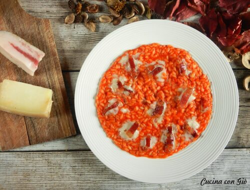 risotto all'amatriciana