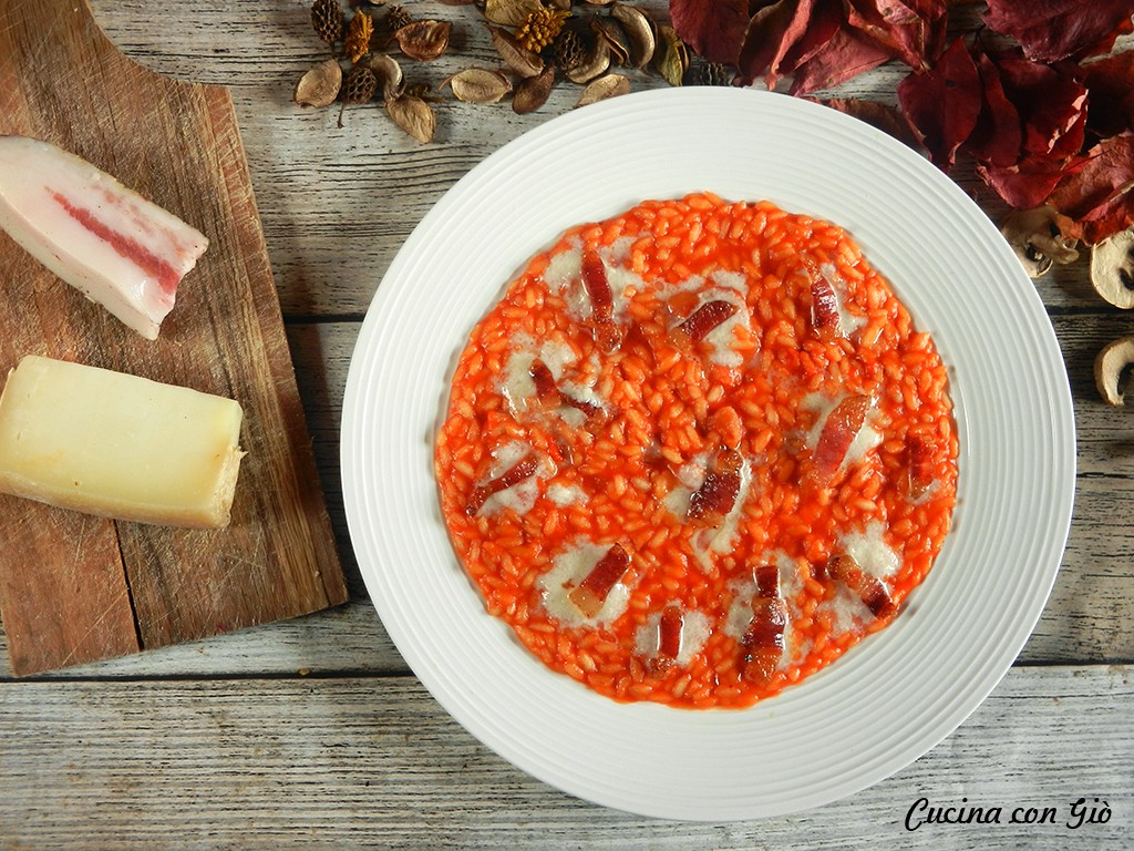 risotto all'amatriciana