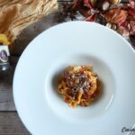 Pasta e patate cremosa con provola e pancetta