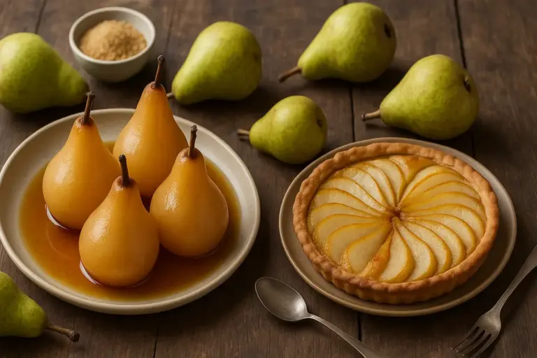Cosa fare con le pere in esubero? Così non le sprechi e ottieni dessert facilissimi