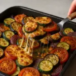 Verdure gratinate al forno: il movimento che evita l’effetto bagnato
