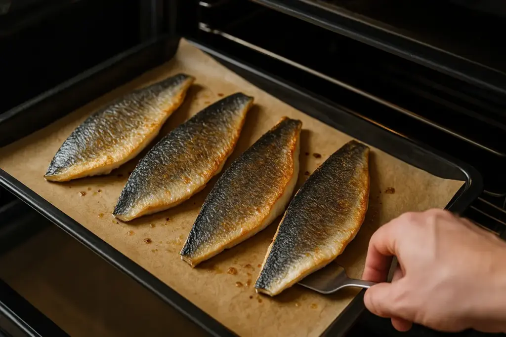 Come cuocere i filetti di orata al forno: il trucco per la pelle croccante senza bruciare la polpa