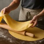 Stendere la pasta fresca senza romperla: la sequenza di gesti che salva tempo e consistenza