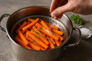 Come ottenere carote al vapore saporite? Il segreto extra per non ritrovarle insipide a fine cottura