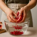 Come si sgranano facilmente i melograni per le insalate? Il gesto anti-macchia che fa risparmiare tempo