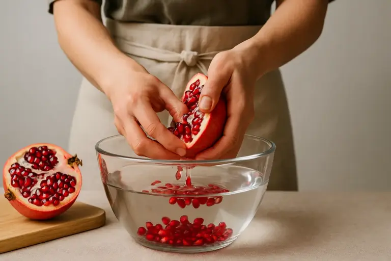 Come si sgranano facilmente i melograni per le insalate? Il gesto anti-macchia che fa risparmiare tempo