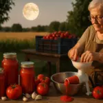 Il primo d’agosto delle conserve: perché la tradizione voleva la salsa “dopo la luna piena”
