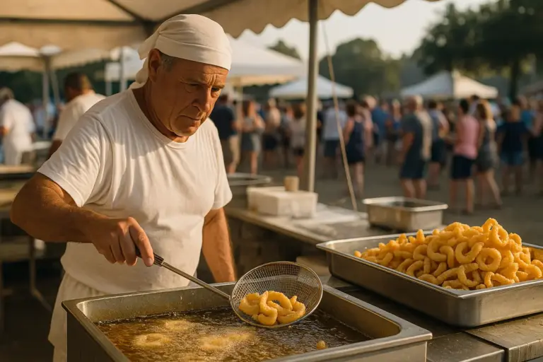 La frittura delle feste d’estate: le regole dei friggitori di sagra