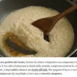 Risotto che attacca al fondo: il calore che devi correggere prima che sia tardi