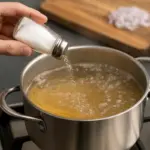 Salare l’acqua della pasta: la quantità che cambia cottura e sapore finale