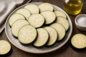 Melanzane a fette prima di friggere: il passaggio che blocca l’assorbimento d’olio