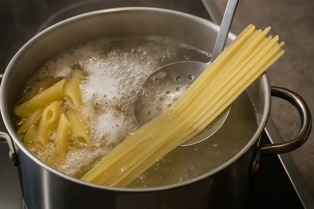 Pasta corta o lunga in ebollizione: il dettaglio che cambia la consistenza finale