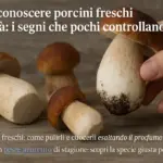 Come riconoscere porcini freschi di qualità: i segni che pochi controllano