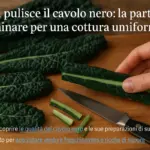 Come si pulisce il cavolo nero: la parte da eliminare per una cottura uniforme