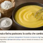 Amido di mais o farina nella crema pasticcera: la scelta che cambia densità e resa