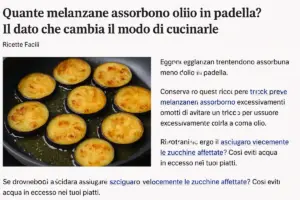 Quante melanzane assorbono olio in padella? il dato che cambia il modo di cucinarle