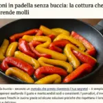 Peperoni in padella senza buccia: la cottura che non li rende molli