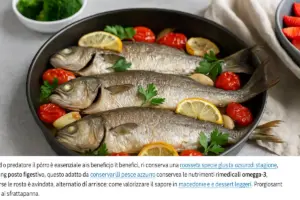 Pesce azzurro al forno o in padella: il metodo che conserva omega 3 intatti