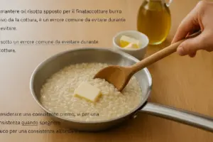 Mantecatura del risotto fuori fuoco: il burro da usare e come incorporarlo bene