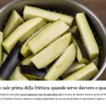 Melanzane sotto sale prima della frittura: quando serve davvero e quando no