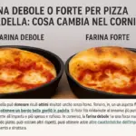 Farina debole o forte per pizza in padella: cosa cambia nel cornicione