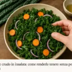 Cavolo nero crudo in insalata: come renderlo tenero senza perdere le proprietà