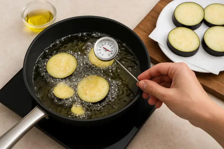Friggere in piccole quantità: il motivo per cui l’olio non crolla di temperatura