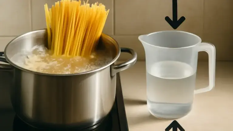 Come usare l’acqua di cottura della pasta per legare un sugo troppo asciutto
