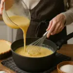 Crema pasticcera troppo densa sul fuoco: cosa fare prima che si raffreddi