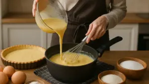 Crema pasticcera troppo densa sul fuoco: cosa fare prima che si raffreddi
