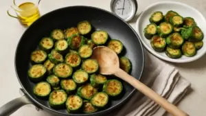 Zucchine a rondelle in padella: come cuocerle senza farle sfaldare