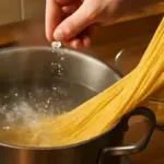 Quando mettere il sale nell’acqua della pasta: prima o dopo il bollore?