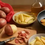Patate sbucciate che diventano scure: come conservarle prima della cottura