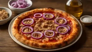 Pizza siciliana con acciughe e cipolle: ricetta facile da preparare a casa
