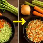 Soffritto preparato in anticipo: come congelarlo in piccole porzioni