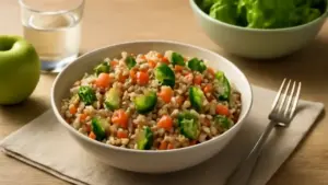 Insalata di riso per il pranzo fuori casa: come trasportarla e mantenerla fresca