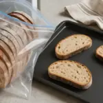 Pane avanzato: come congelarlo a fette per scongelare solo quello che serve