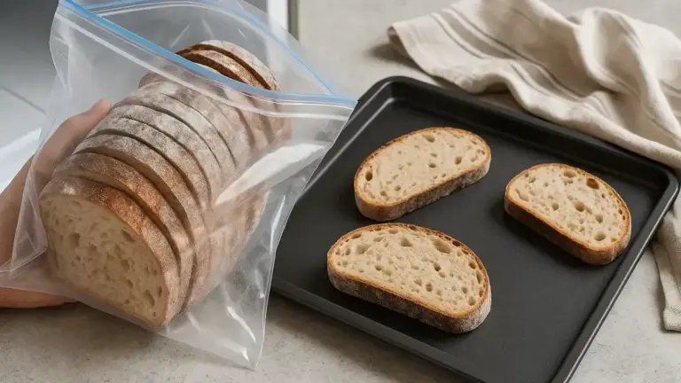 Pane avanzato: come congelarlo a fette per scongelare solo quello che serve