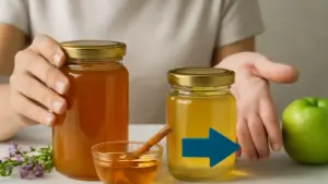 Come evitare che il miele resti attaccato al cucchiaio quando lo dosi