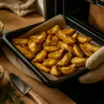 Patate al forno croccanti: perché asciugarle prima di condirle