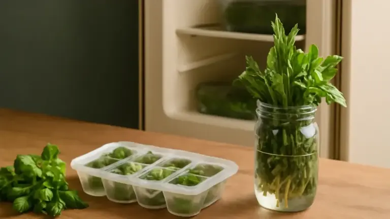 Erbe aromatiche fresche: come conservarle in frigorifero senza schiacciarle