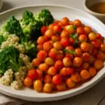 Cous cous con ceci e verdure: ricetta facile da servire anche fredda
