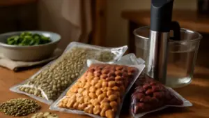 Legumi cotti da congelare: come porzionarli con il loro liquido
