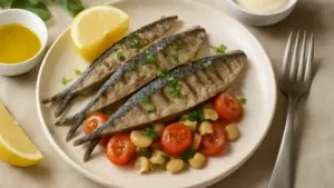 Filetti di sgombro al forno con pomodorini: ricetta semplice