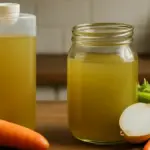 Come sgrassare il brodo raffreddato prima di usarlo in cucina