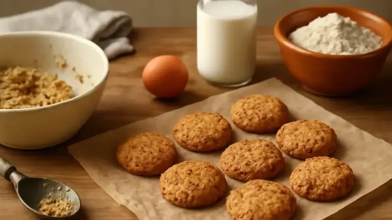 Biscotti con banana e fiocchi d’avena: ricetta con pochi ingredienti