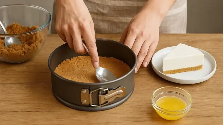 Cheesecake fredda: come preparare una base di biscotti che non si sbriciola