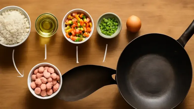 Riso saltato con uova e piselli: ricetta facile in padella